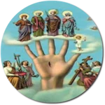 oración a la mano poderosa android application logo